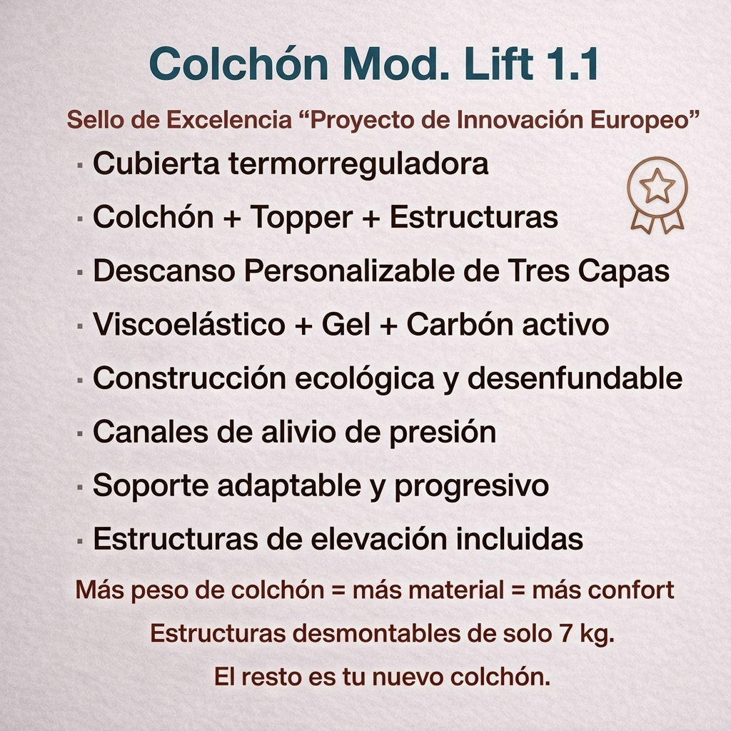 COLCHÓN LIFT 1.1